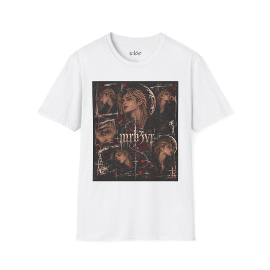 Dark Floral MRB3VR T-Shirt — Gothic Moon & Rose Graphic Tee