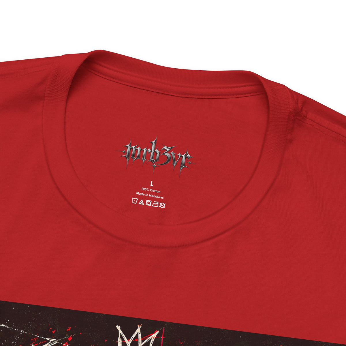 Retro Punk Graphic Tee — 'MRB3VR' Portrait Design