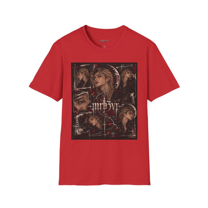 Dark Floral MRB3VR T-Shirt — Gothic Moon & Rose Graphic Tee