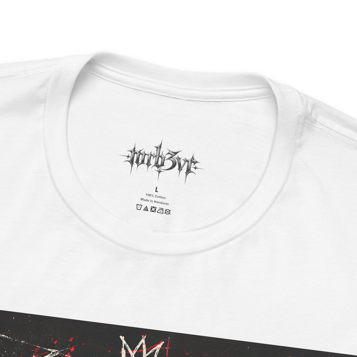 Retro Punk Graphic Tee — 'MRB3VR' Portrait Design