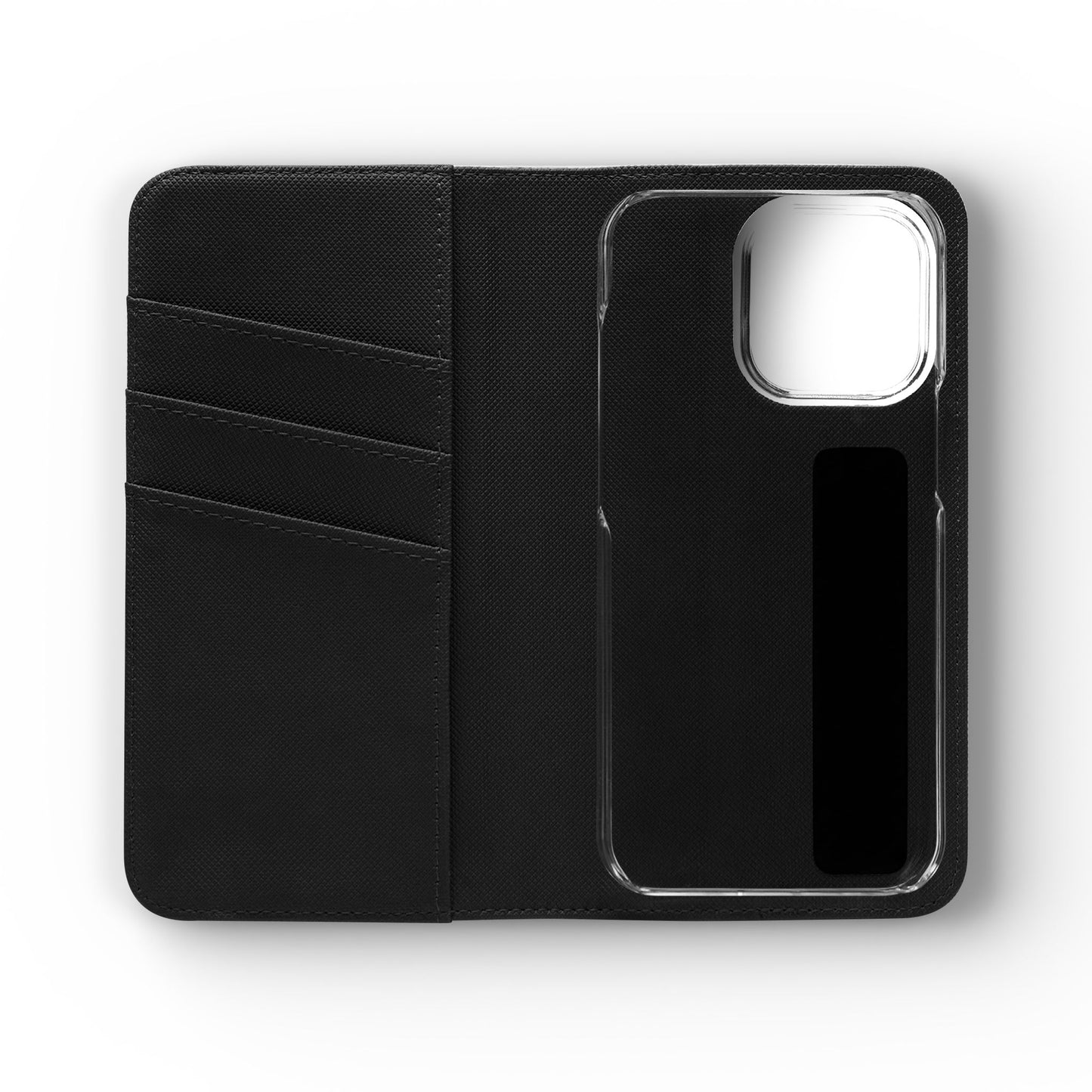 Lyric Flip Case | Dark Romantic Aesthetic Phone Case | Music-Inspired Folio Wallet Case