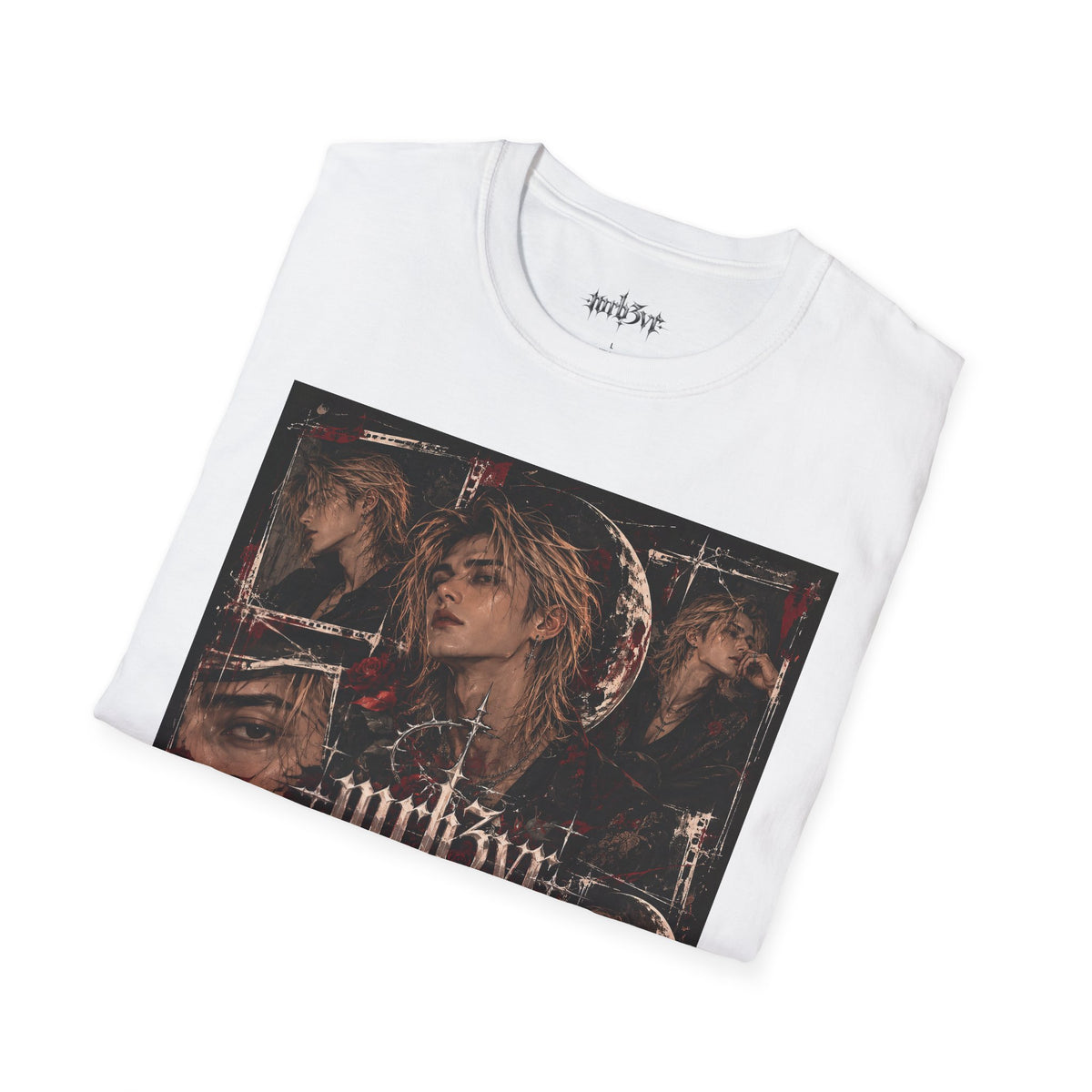 Dark Floral MRB3VR T-Shirt — Gothic Moon & Rose Graphic Tee