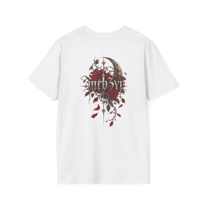 Dark Floral MRB3VR T-Shirt — Gothic Moon & Rose Graphic Tee