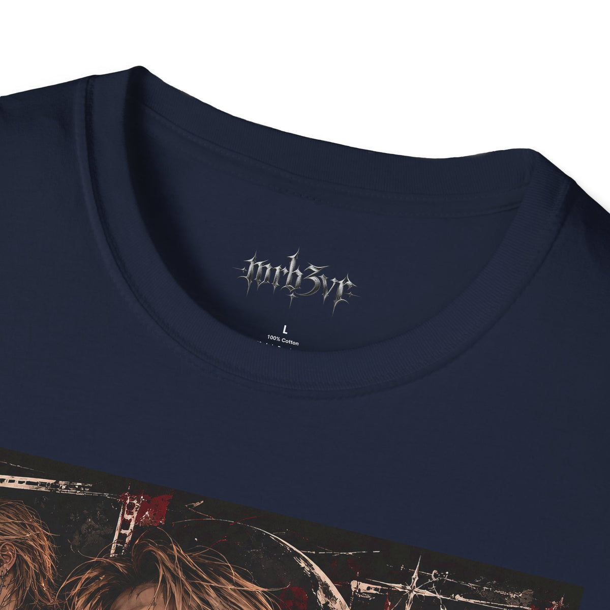 Dark Floral MRB3VR T-Shirt — Gothic Moon & Rose Graphic Tee