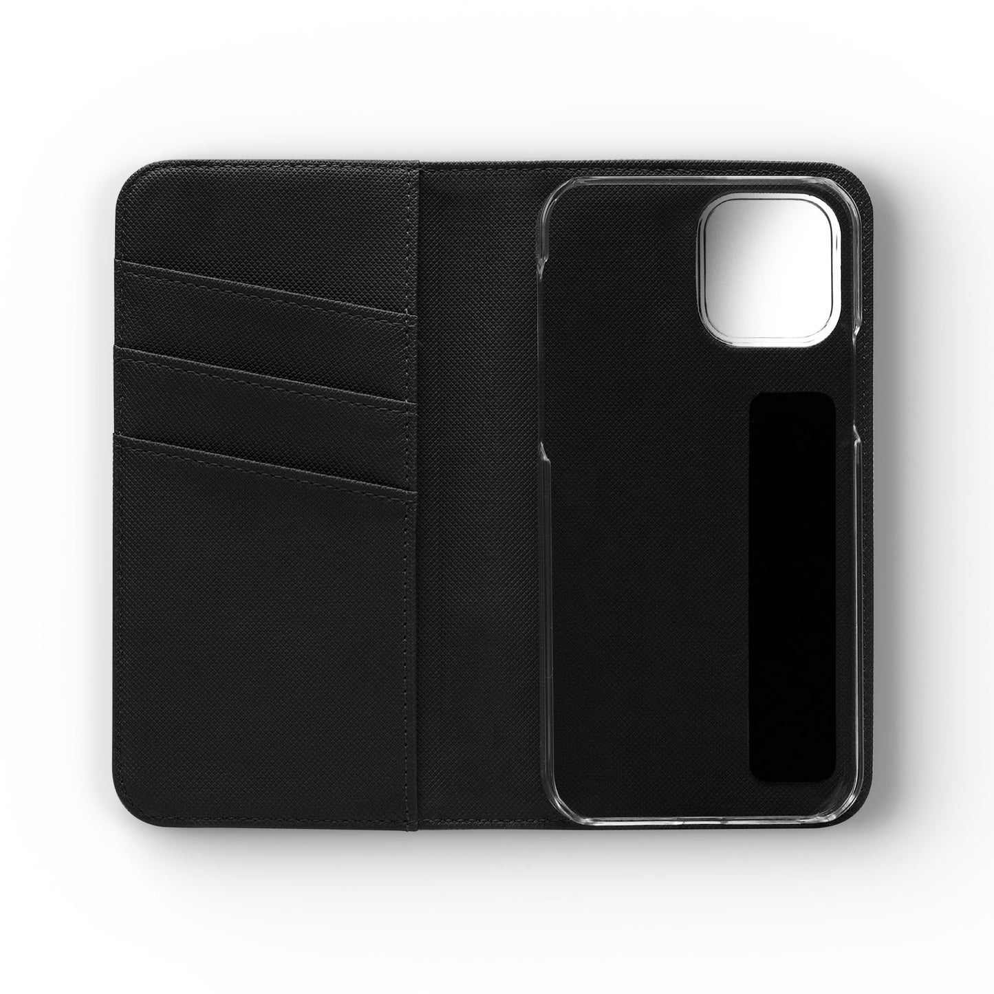 Lyric Flip Case | Dark Romantic Aesthetic Phone Case | Music-Inspired Folio Wallet Case