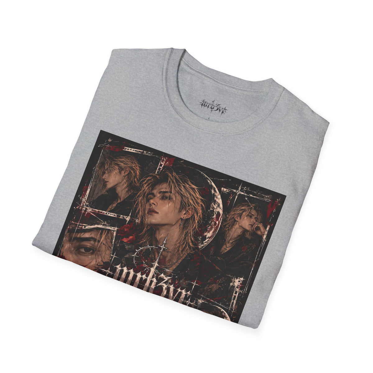 Dark Floral MRB3VR T-Shirt — Gothic Moon & Rose Graphic Tee