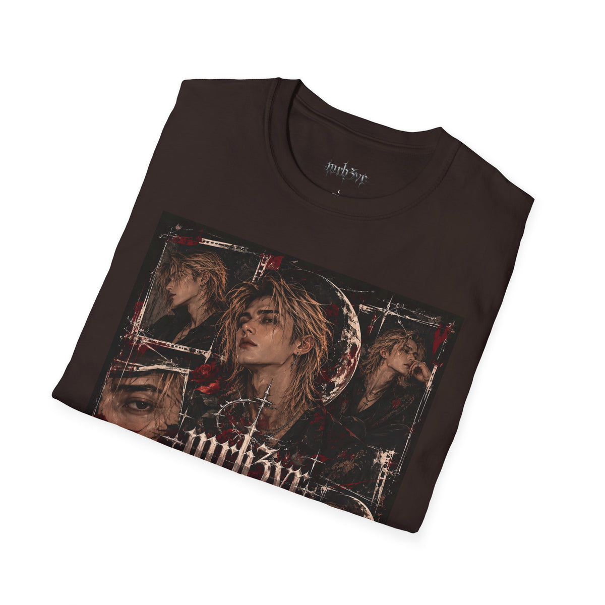 Dark Floral MRB3VR T-Shirt — Gothic Moon & Rose Graphic Tee