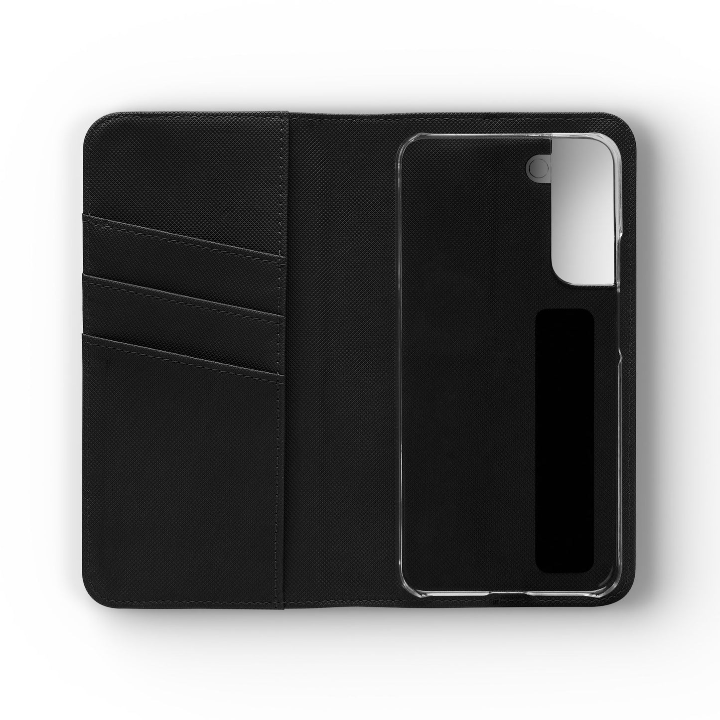 Lyric Flip Case | Light Pink Romantic Aesthetic Phone Case | Music-Inspired Folio Wallet Case