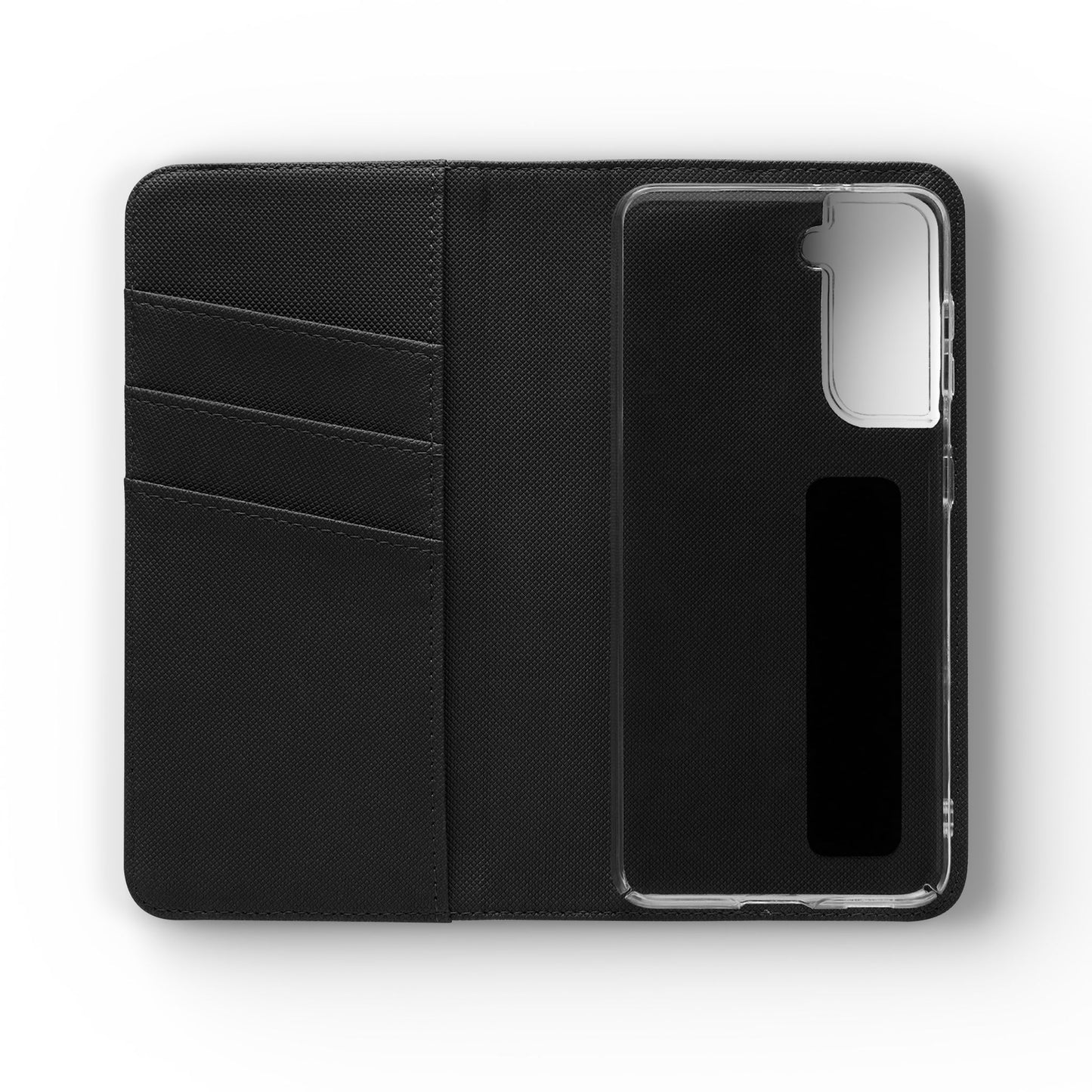 Lyric Flip Case | Dark Romantic Aesthetic Phone Case | Music-Inspired Folio Wallet Case