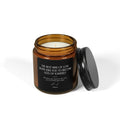 Scented Candle — "The Best Kind of Love" Amber Jar Soy Candle (Multi-Size)