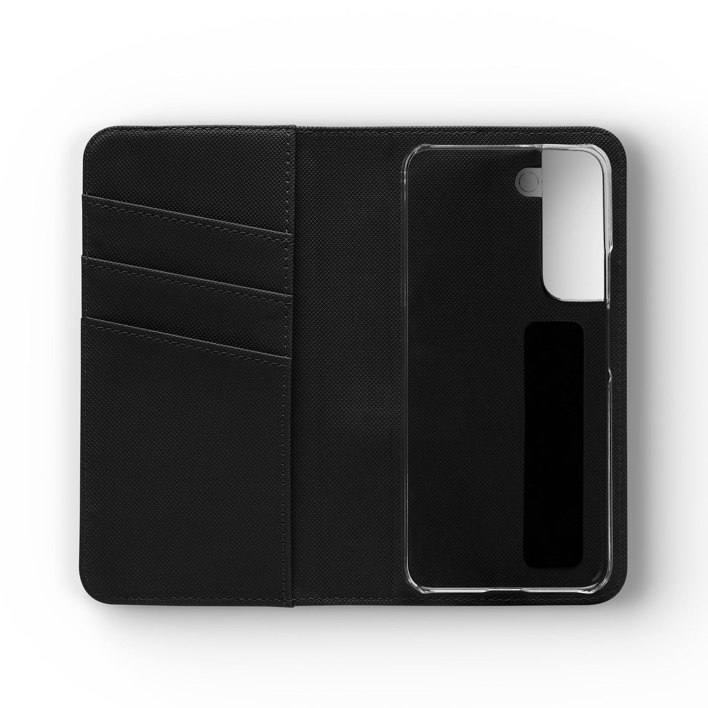 Lyric Flip Case | Dark Romantic Aesthetic Phone Case | Music-Inspired Folio Wallet Case