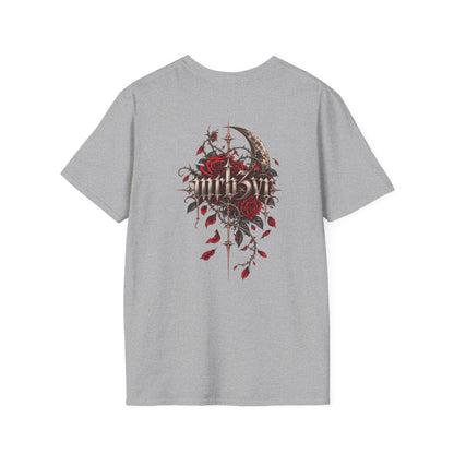 Dark Floral MRB3VR T-Shirt — Gothic Moon & Rose Graphic Tee