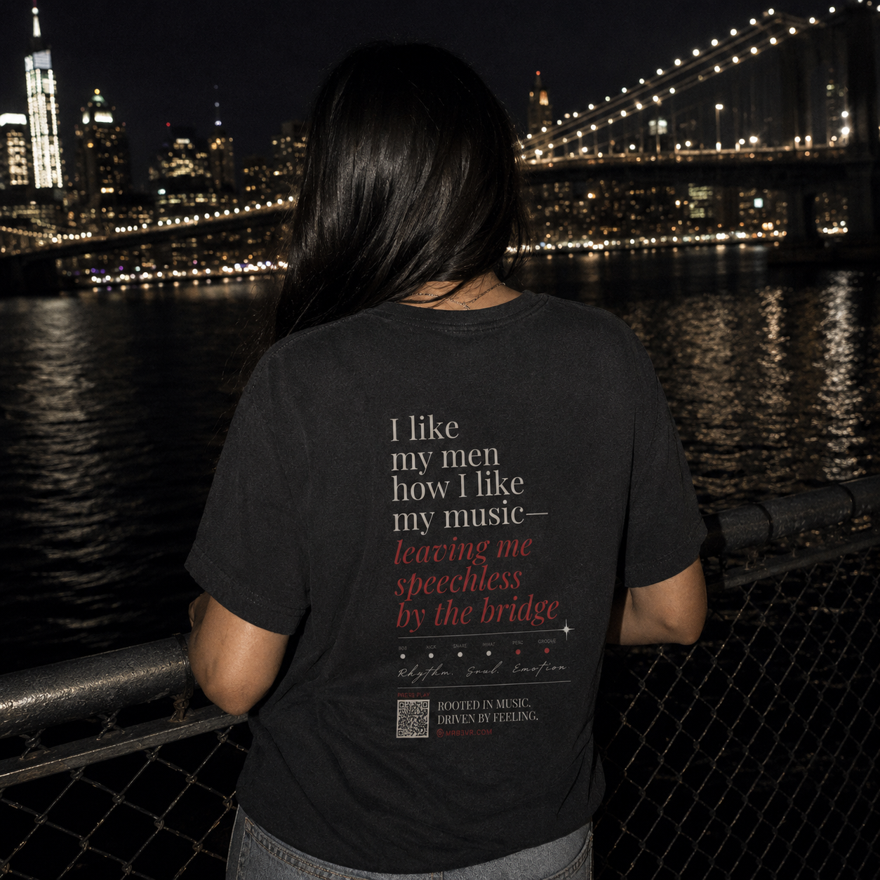 Acid Wash Graphic Tee – I Like My Men How I Like My Music Shirt | Vintage Music Lover T-Shirt | Unisex Streetwear | FREE SHIPPING WORLDWIDE