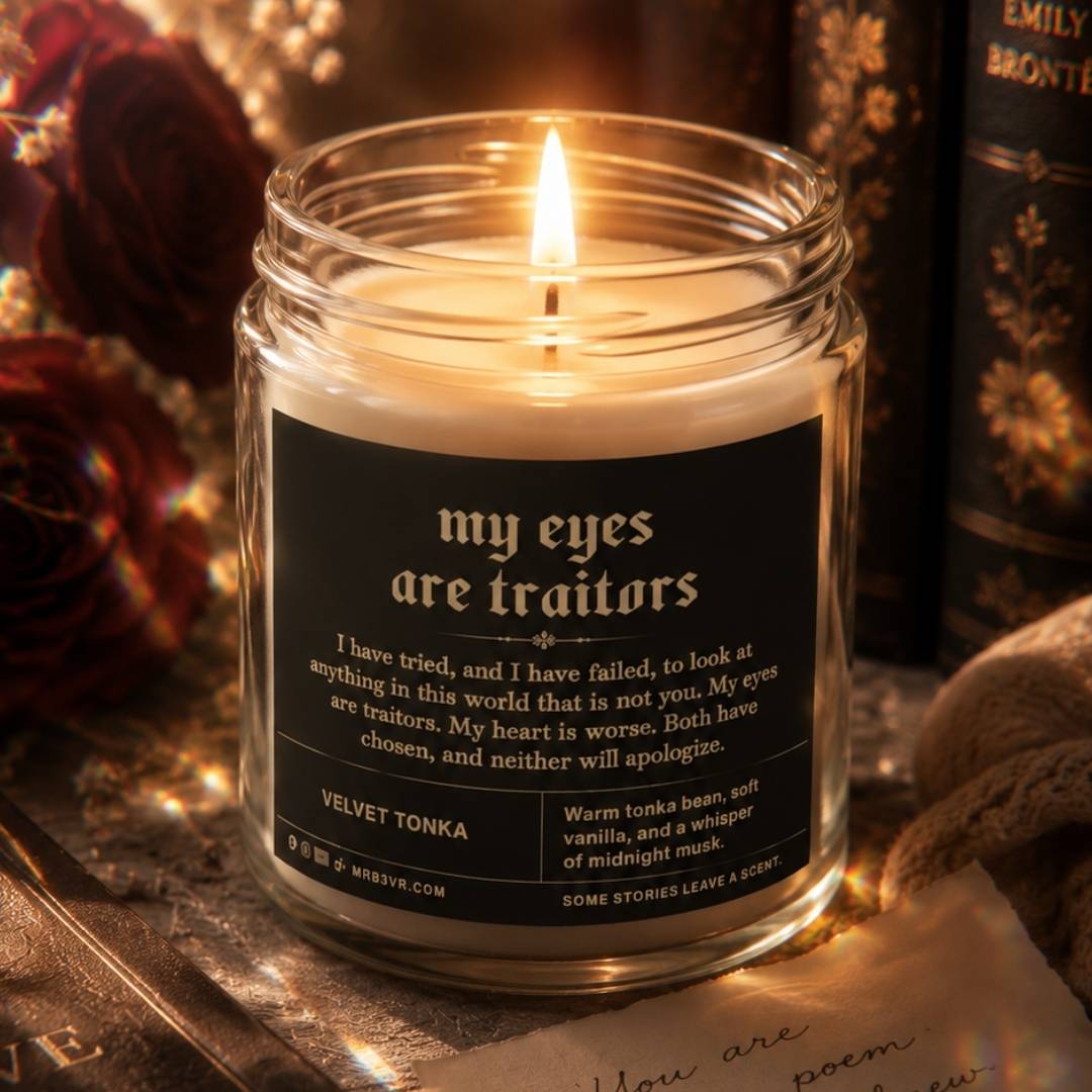My Eyes Are Traitors | BookTok Soy Candle | Pink Grapefruit