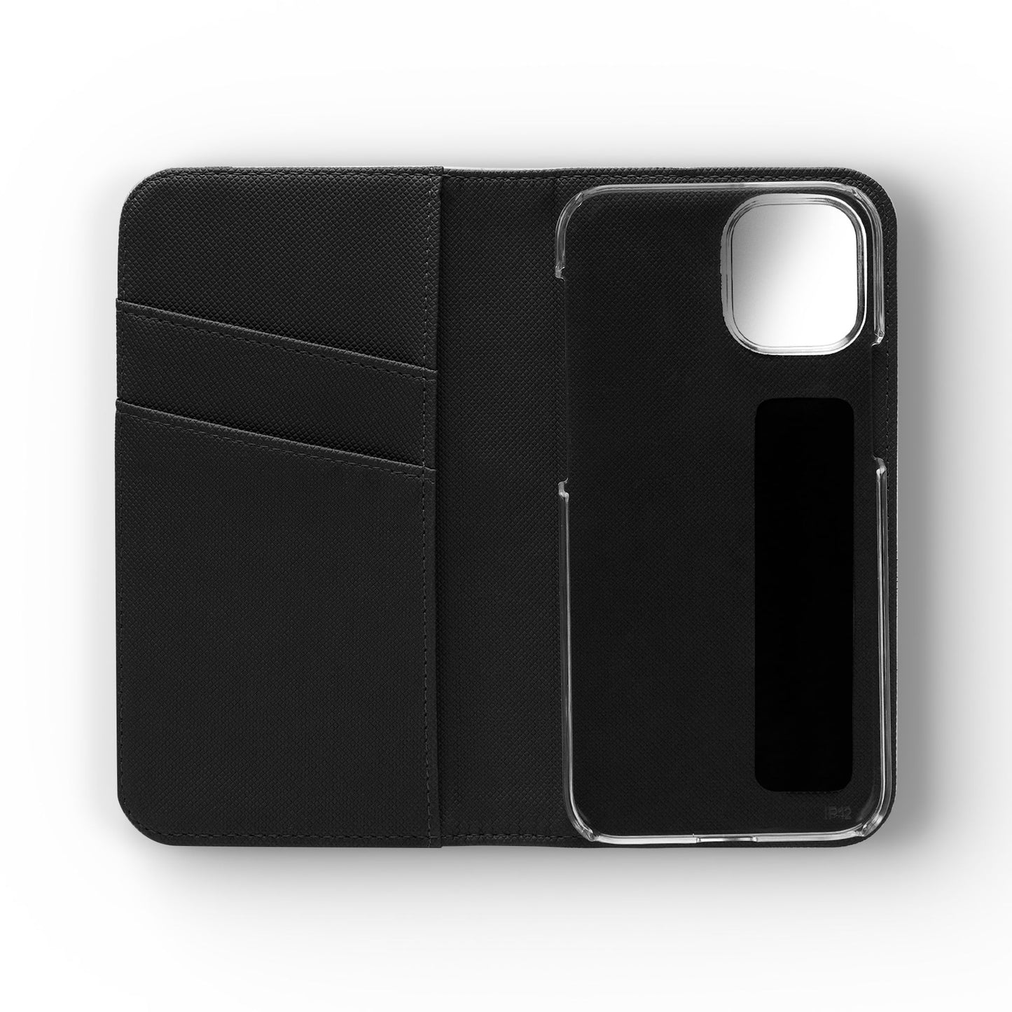 Lyric Flip Case | Dark Romantic Aesthetic Phone Case | Music-Inspired Folio Wallet Case