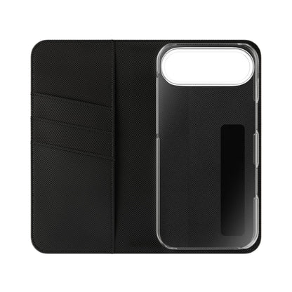 Lyric Flip Case | Dark Romantic Aesthetic Phone Case | Music-Inspired Folio Wallet Case