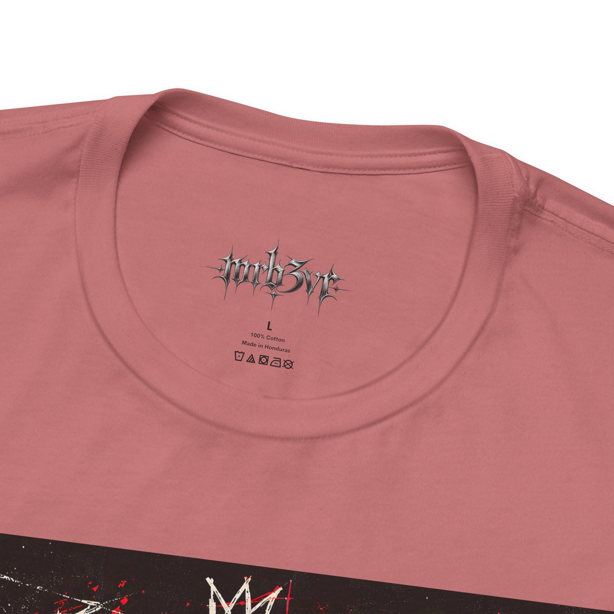 Retro Punk Graphic Tee — 'MRB3VR' Portrait Design
