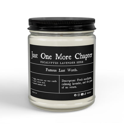 Just One More Chapter | Eucalyptus Lavender Herb | Vegan, Non-Toxic | (4oz & 9oz)