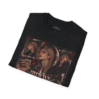 Dark Floral MRB3VR T-Shirt — Gothic Moon & Rose Graphic Tee