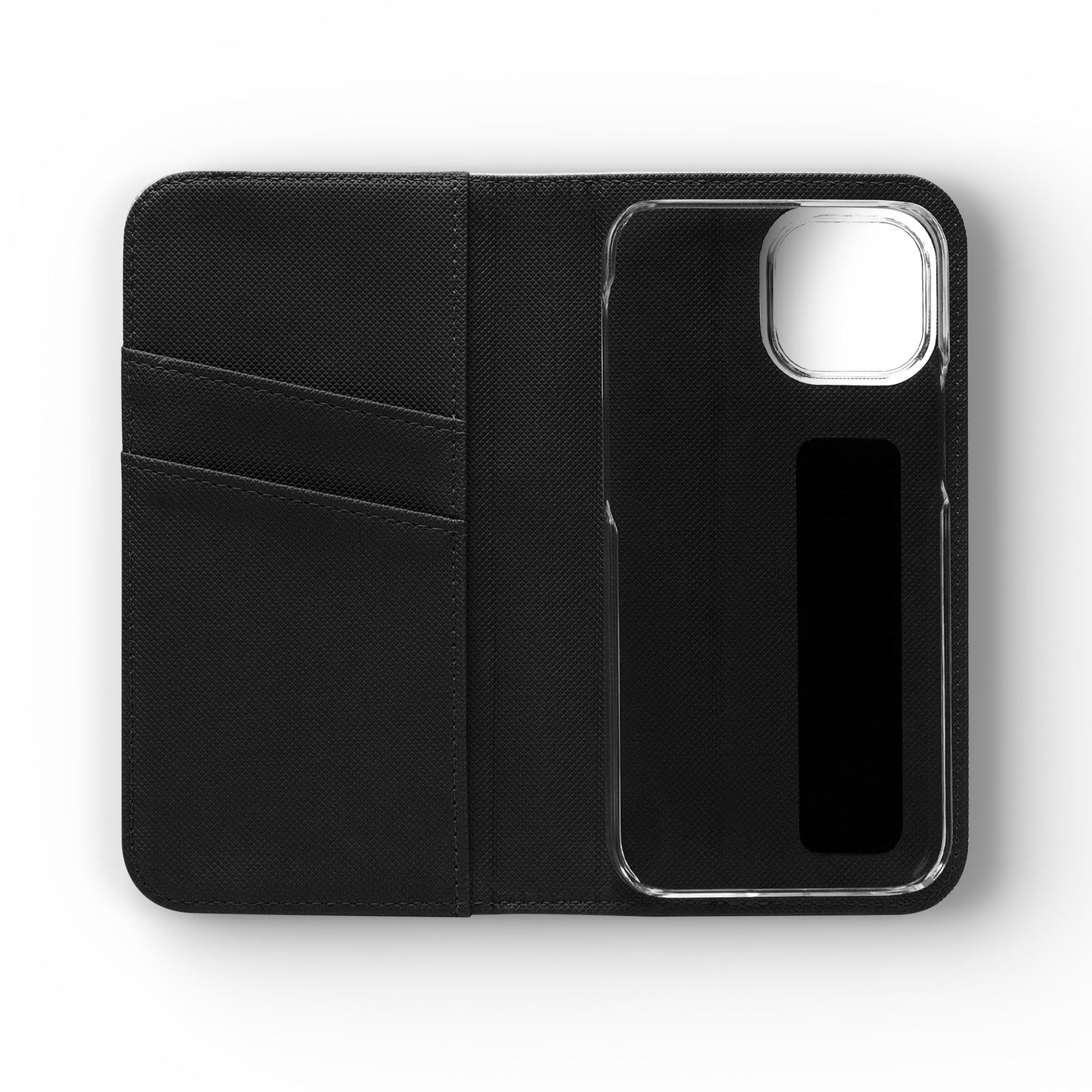 Lyric Flip Case | Light Pink Romantic Aesthetic Phone Case | Music-Inspired Folio Wallet Case