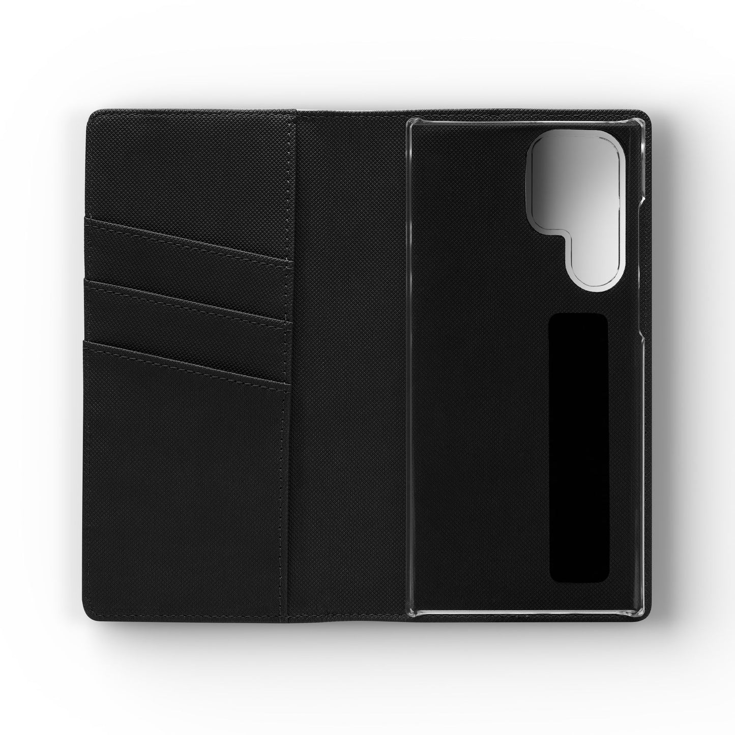 Lyric Flip Case | Dark Romantic Aesthetic Phone Case | Music-Inspired Folio Wallet Case