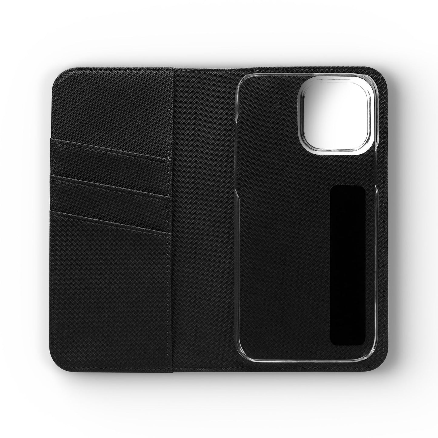 Lyric Flip Case | Dark Romantic Aesthetic Phone Case | Music-Inspired Folio Wallet Case