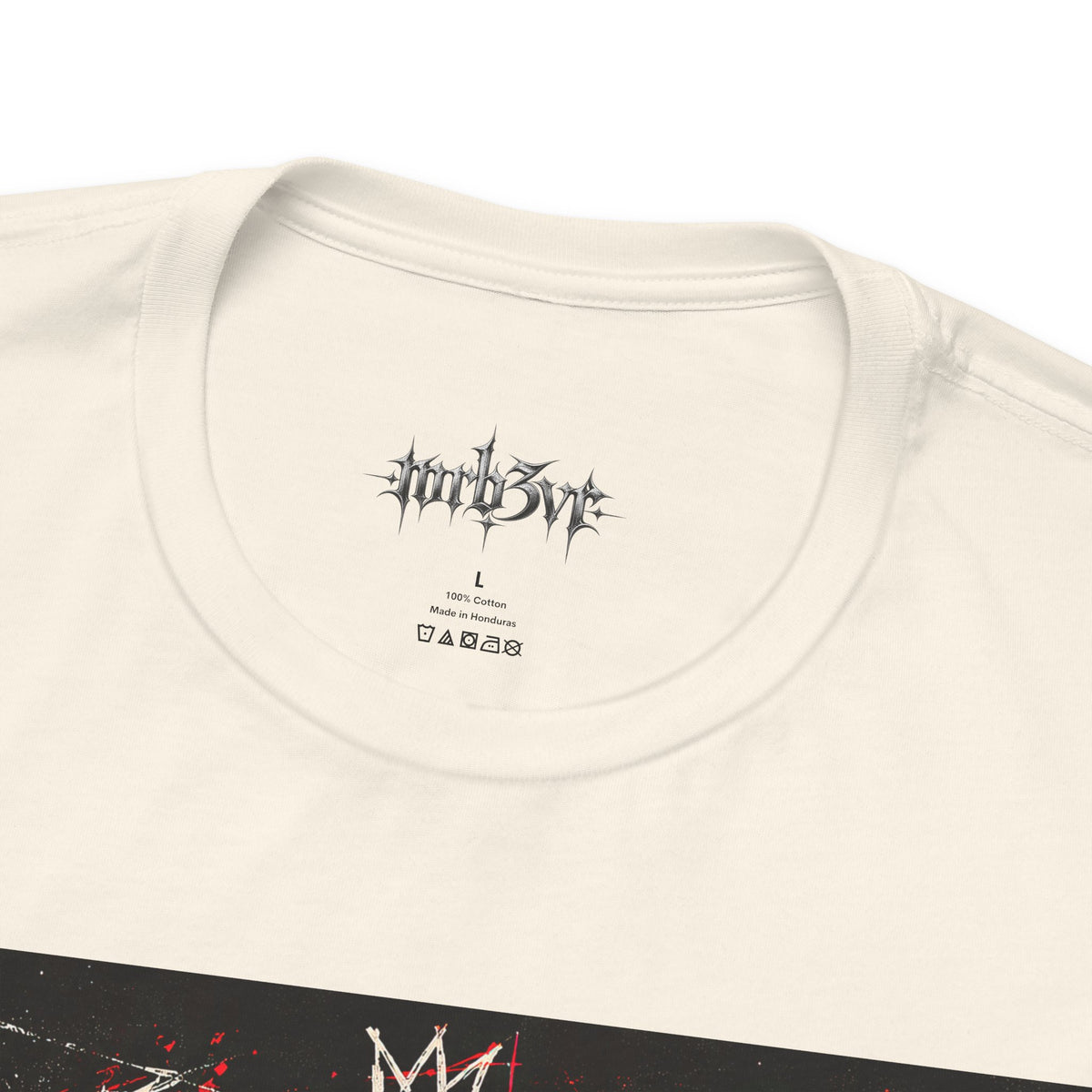 Retro Punk Graphic Tee — 'MRB3VR' Portrait Design