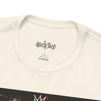 Retro Punk Graphic Tee — 'MRB3VR' Portrait Design
