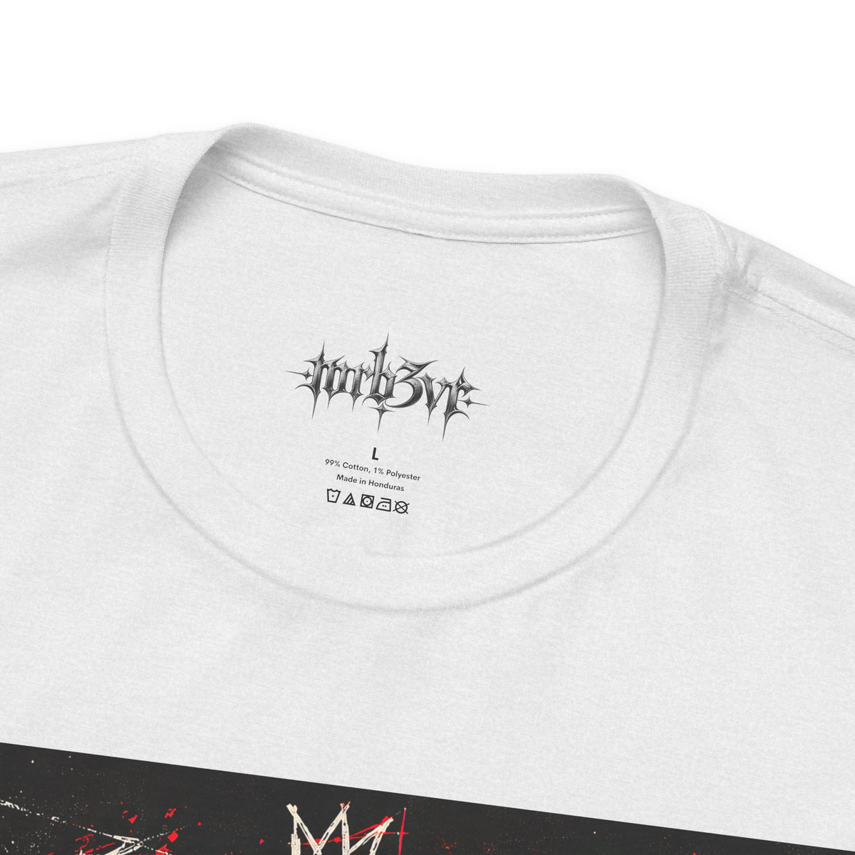 Retro Punk Graphic Tee — 'MRB3VR' Portrait Design