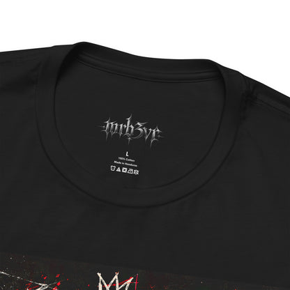 Retro Punk Graphic Tee — 'MRB3VR' Portrait Design