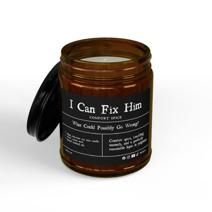 I Can Fix Him | Comfort Spice Soy Candle | Vegan, Non-Toxic | (4oz & 9oz)