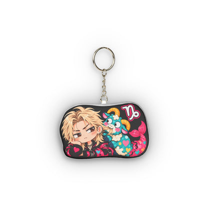 Capricorn Plush Keychain – Ambitious Earth Sign Chibi Zodiac Charm